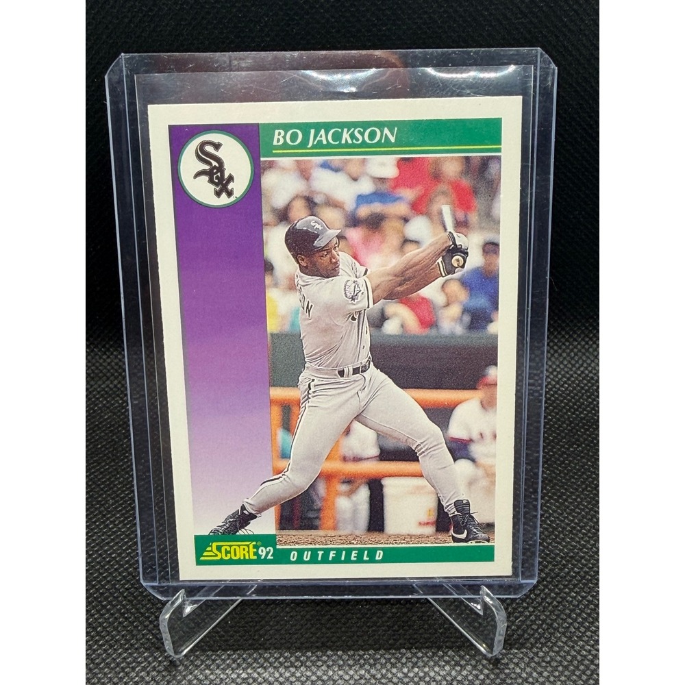 1992 Score Bo Jackson Chicago White Sox Baseball Card 361 NM+